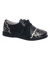 Туфли детские Flois-Kids, иск.кожа, цвет черный, р-р 27-32 FL-M0779 TD 